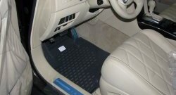 3 999 р. Коврики в салон Element 4 шт. (полиуретан) INFINITI FX50 S51 дорестайлинг (2008-2011)  с доставкой в г. Омск. Увеличить фотографию 5