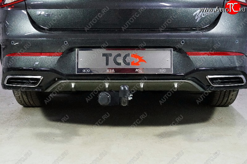 12 199 р. Фаркоп (тягово-сцепное устройство) TCC KIA K5 DL (2019-2022) (Оцинкованный, шар A )  с доставкой в г. Омск