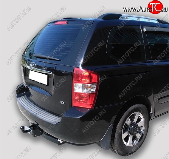 9 249 р. Фаркоп (VQ) Лидер Плюс  KIA Carnival  VQ (2005-2014) минивэн дорестайлинг, минивэн рестайлинг (Шар FC)  с доставкой в г. Омск