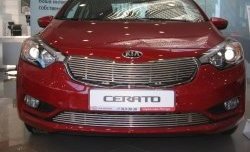 Декоративная вставка решетки радиатора Berkut KIA Cerato 3 YD дорестайлинг седан (2013-2016)