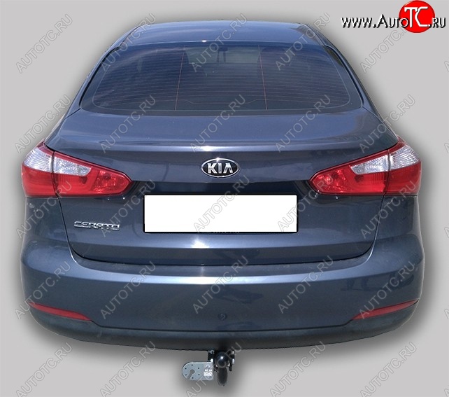 7 399 р. Фаркоп Лидер Плюс  KIA Cerato  3 YD (2013-2019) дорестайлинг седан, рестайлинг седан (Без электропакета)  с доставкой в г. Омск