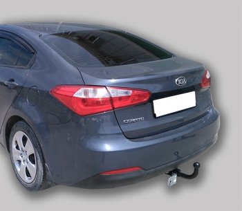 7 399 р. Фаркоп Лидер Плюс  KIA Cerato  3 YD (2013-2019) дорестайлинг седан, рестайлинг седан (Без электропакета)  с доставкой в г. Омск. Увеличить фотографию 3