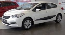 3 379 р. Молдинги RA (широкие, комплект на 4 двери)  KIA Cerato  4 BD (2018-2024) дорестайлинг седан, рестайлинг седан (Поверхность глянец (под окраску), Неокрашенные)  с доставкой в г. Омск. Увеличить фотографию 4