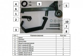 Замок КПП FORTUS (AT+) KIA Cerato 4 BD дорестайлинг, хэтчбэк (2018-2021)