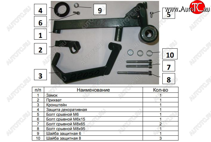 6 299 р. Замок КПП FORTUS (AT+) KIA Cerato 4 BD дорестайлинг, хэтчбэк (2018-2021)  с доставкой в г. Омск