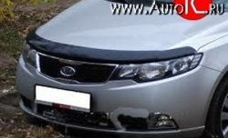 2 499 р. Дефлектор капота NovLine  KIA Cerato  2 TD (2008-2013) седан  с доставкой в г. Омск. Увеличить фотографию 1