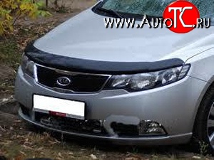 2 499 р. Дефлектор капота NovLine  KIA Cerato  2 TD (2008-2013) седан  с доставкой в г. Омск