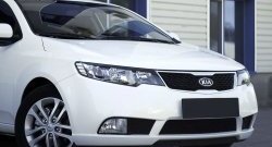 919 р. Реснички RA на фары KIA Cerato 2 TD седан (2008-2013) (Неокрашенные)  с доставкой в г. Омск. Увеличить фотографию 2