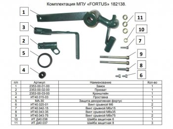 11 749 р. Замок КПП FORTUS (AT+) KIA Optima 4 JF дорестайлинг универсал (2015-2018)  с доставкой в г. Омск. Увеличить фотографию 2