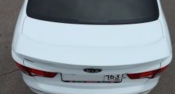 5 799 р. Спойлер BS KIA Rio 3 QB рестайлинг седан (2015-2017) (Неокрашенный)  с доставкой в г. Омск. Увеличить фотографию 2