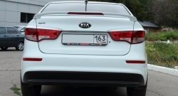 5 799 р. Спойлер BS  KIA Rio  3 QB (2015-2017) рестайлинг седан (Неокрашенный)  с доставкой в г. Омск. Увеличить фотографию 8