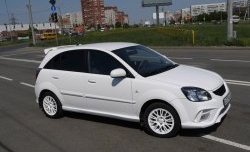 10 999 р. Передний бампер Vita Dm  KIA Rio ( 2 JB,  4 FB) (2005-2024) дорестайлинг седан, дорестайлинг, хэтчбэк 5 дв., рестайлинг, хэтчбэк 5 дв., рестайлинг седан (Без сетки, Неокрашенный)  с доставкой в г. Омск. Увеличить фотографию 8