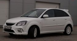 4 599 р. Комплект порогов Vita Dm  KIA Rio ( 2 JB,  4 FB) (2005-2024) дорестайлинг седан, дорестайлинг, хэтчбэк 5 дв., рестайлинг, хэтчбэк 5 дв., рестайлинг седан (Неокрашенные)  с доставкой в г. Омск. Увеличить фотографию 2