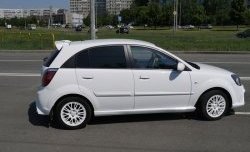 4 599 р. Комплект порогов Vita Dm  KIA Rio ( 2 JB,  4 FB) (2005-2024) дорестайлинг седан, дорестайлинг, хэтчбэк 5 дв., рестайлинг, хэтчбэк 5 дв., рестайлинг седан (Неокрашенные)  с доставкой в г. Омск. Увеличить фотографию 9