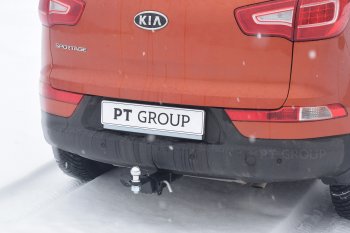 14 999 р. Фаркоп Petroil Tuning (съемный квадрат) KIA Sorento XM дорестайлинг (2009-2012)  с доставкой в г. Омск. Увеличить фотографию 3