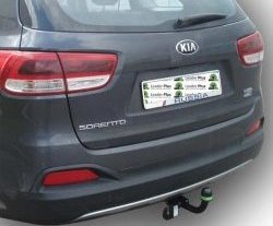 Фаркоп (дизель) Лидер Плюс. KIA (КИА) Sorento (соренто)  UM/Prime (2014-2020) UM/Prime дорестайлинг, рестайлинг