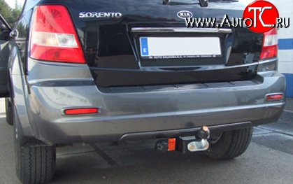 9 674 р. Фаркоп NovLine KIA Sorento BL рестайлинг (2006-2010)  с доставкой в г. Омск