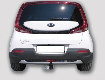 6 999 р. Фаркоп Лидер Плюс  KIA Soul  SK3 (2018-2022) (Без электропакета)  с доставкой в г. Омск. Увеличить фотографию 2