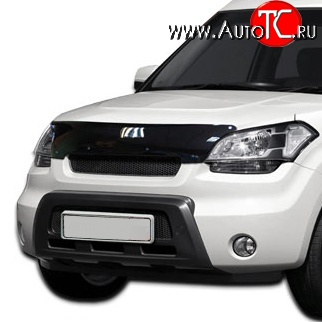 569 р. Дефлектор капота NovLine KIA Soul AM дорестайлинг (2008-2011)  с доставкой в г. Омск