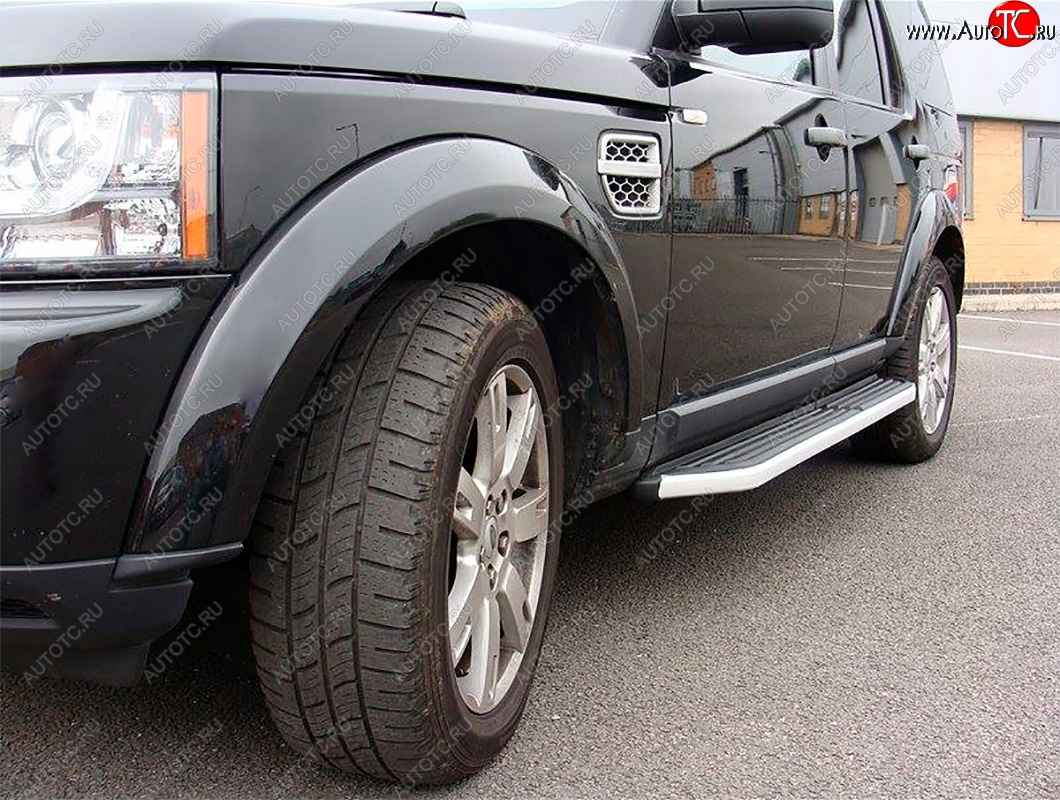 18 299 р. Подножки боковые WINBO Land Rover Discovery 4 L319 (2009-2016)  с доставкой в г. Омск