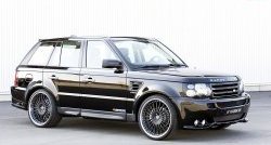 5 199 р. Пороги накладки HAMANN CONQUEROR I Land Rover Range Rover Sport 1 L320 дорестайлинг (2005-2009) (Неокрашенные)  с доставкой в г. Омск. Увеличить фотографию 6