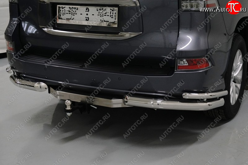 21 849 р. Фаркоп (тягово-сцепное устройство) TCC (надпись Lexus)  Lexus GX460  J150 (2019-2022) 2-ой рестайлинг (Оцинкованный, шар E)  с доставкой в г. Омск