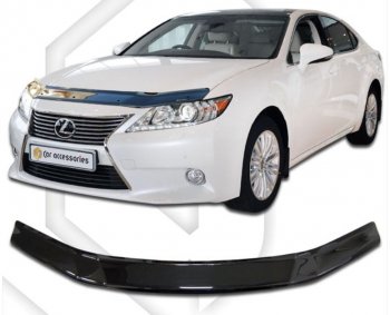 Дефлектор капота CA-Plastiс Lexus ES250 XV60 дорестайлинг (2012-2015)