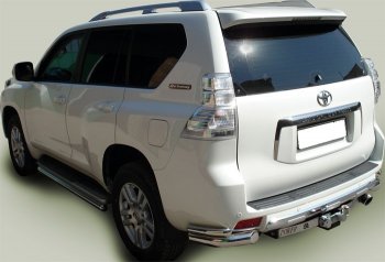 7 549 р. Фаркоп Лидер Плюс  Lexus GX460  J150 (2009-2013), Lexus GX470  J120 (2002-2007), Toyota Land Cruiser Prado ( J120,  J150) (2002-2020) (Без электропакета)  с доставкой в г. Омск. Увеличить фотографию 1