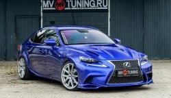 7 799 р. Клыки на передний бампер Tuning-Sport Lexus IS250 XE30 седан дорестайлинг (2013-2016) (Неокрашенная)  с доставкой в г. Омск. Увеличить фотографию 5