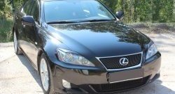 1 239 р. Реснички на фары RA Lexus IS250 XE20 седан дорестайлинг (2005-2013) (Неокрашенные)  с доставкой в г. Омск. Увеличить фотографию 1