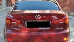 4 699 р. Лип спойлер F-SPORT Lexus IS250 XE20 седан дорестайлинг (2005-2013) (Неокрашенный)  с доставкой в г. Омск. Увеличить фотографию 2