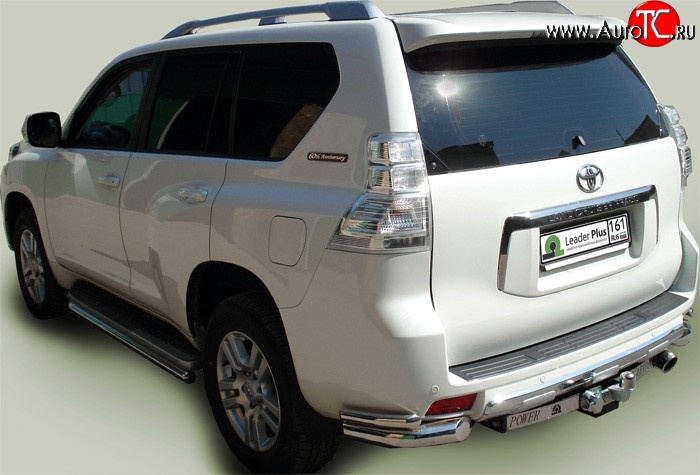 10 299 р. Фаркоп Лидер Плюс (c нерж. пластиной) Lexus GX470 J120 дорестайлинг (2002-2007) (Без электропакета)  с доставкой в г. Омск