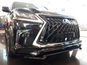 45 999 р. Юбка переднего бампера HEMMES  Lexus LX450d  J200 - LX570  J200 (Неокрашенная)  с доставкой в г. Омск. Увеличить фотографию 13