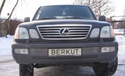 6 299 р. Декоративная вставка воздухозаборника Berkut Lexus LX470 J100 дорестайлинг (1998-2002)  с доставкой в г. Омск. Увеличить фотографию 1