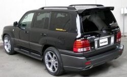 18 749 р. Задний бампер ELFORD Lexus LX470 J100 дорестайлинг (1998-2002) (Неокрашенный)  с доставкой в г. Омск. Увеличить фотографию 2