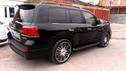 15 349 р. Накладки на колёсные арки JAOS Lexus LX570 J200 дорестайлинг (2007-2012) (Неокрашенные)  с доставкой в г. Омск. Увеличить фотографию 2