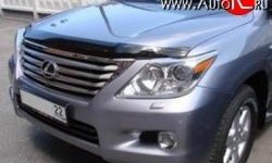 Дефлектор капота NovLine Lexus LX570 J200 дорестайлинг (2007-2012)