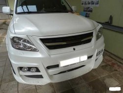 10 599 р. Решетка радиатора JAOS Lexus LX570 J200 дорестайлинг (2007-2012) (Неокрашенная)  с доставкой в г. Омск. Увеличить фотографию 1