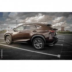 5 199 р. Лип спойлер TopKontur Design Lexus NX200 Z10 дорестайлинг (2014-2017) (Неокрашенный)  с доставкой в г. Омск. Увеличить фотографию 3