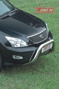 Защита переднего бампера Souz-96 (d76) Lexus RX300 XU30 дорестайлинг (2003-2006)