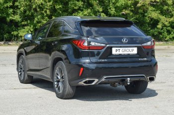 16 599 р. Фаркоп Petroil Tuning (съемный квадрат, кроме версии Long) Lexus RX 270 AL20 дорестайлинг (2015-2019)  с доставкой в г. Омск. Увеличить фотографию 3