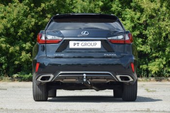 16 599 р. Фаркоп Petroil Tuning (съемный квадрат, кроме версии Long) Lexus RX 270 AL20 дорестайлинг (2015-2019)  с доставкой в г. Омск. Увеличить фотографию 5