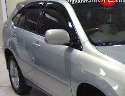 2 989 р. Дефлекторы окон (ветровики) Novline 4 шт  Lexus RX350  AL10 - RX450H  AL10  с доставкой в г. Омск. Увеличить фотографию 1