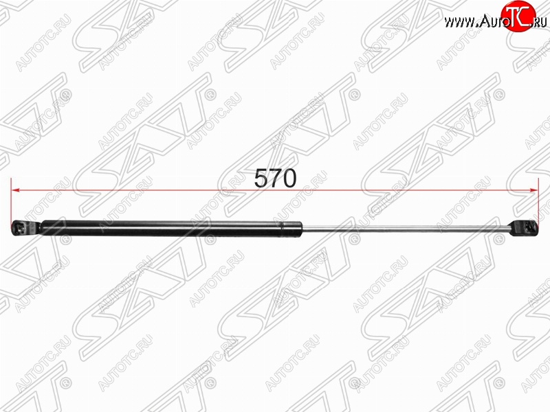 659 р. Газовый упор крышки багажника SAT  Mazda 3/Axela  BK (2003-2009) дорестайлинг, хэтчбэк, рестайлинг, хэтчбэк  с доставкой в г. Омск