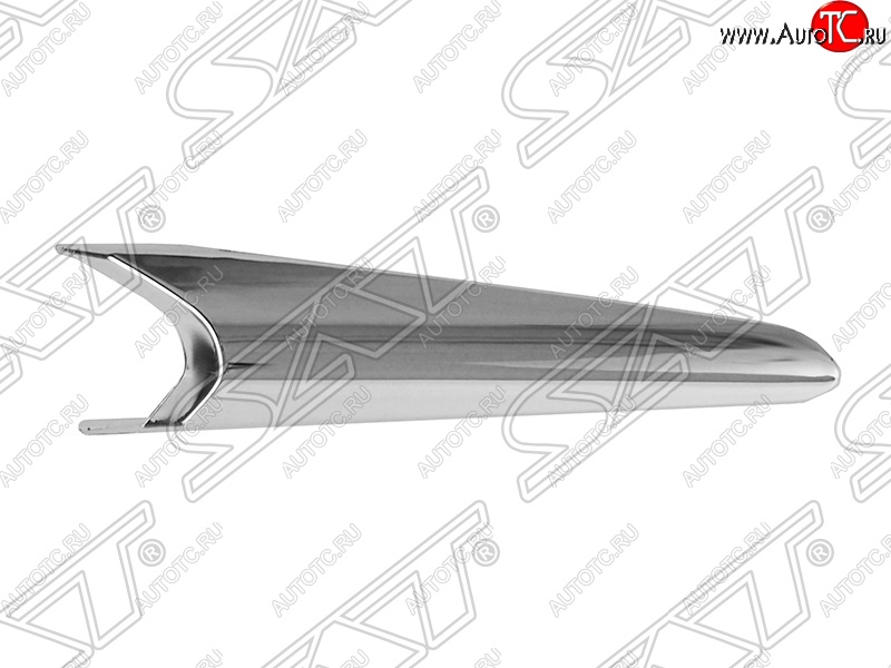 819 р. Молдинг на передний бампер SAT Mazda 3/Axela BM рестайлинг седан (2016-2019) (Неокрашенный)  с доставкой в г. Омск