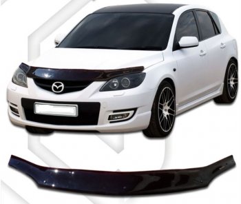 Дефлектор капота CA-Plastiс Mazda Axela MPS (2006-2009)