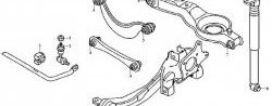 419 р. Полиуретановая втулка стабилизатора задней подвески Точка Опоры  Mazda 5 (2005-2010)  с доставкой в г. Омск. Увеличить фотографию 2