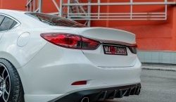 29 899 р. Крышка багажника Tuning-Sport v1  Mazda 6  GJ (2015-2025) 1-ый рестайлинг седан, 2-ой рестайлинг седан (Неокрашенная)  с доставкой в г. Омск. Увеличить фотографию 2