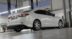 11 399 р. Пороги накладки SkyActivSport  Mazda 6  GJ (2012-2018) дорестайлинг седан, 1-ый рестайлинг седан (Неокрашенные)  с доставкой в г. Омск. Увеличить фотографию 3