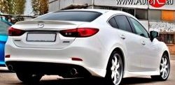 11 399 р. Пороги накладки SkyActivSport  Mazda 6  GJ (2012-2018) дорестайлинг седан, 1-ый рестайлинг седан (Неокрашенные)  с доставкой в г. Омск. Увеличить фотографию 5